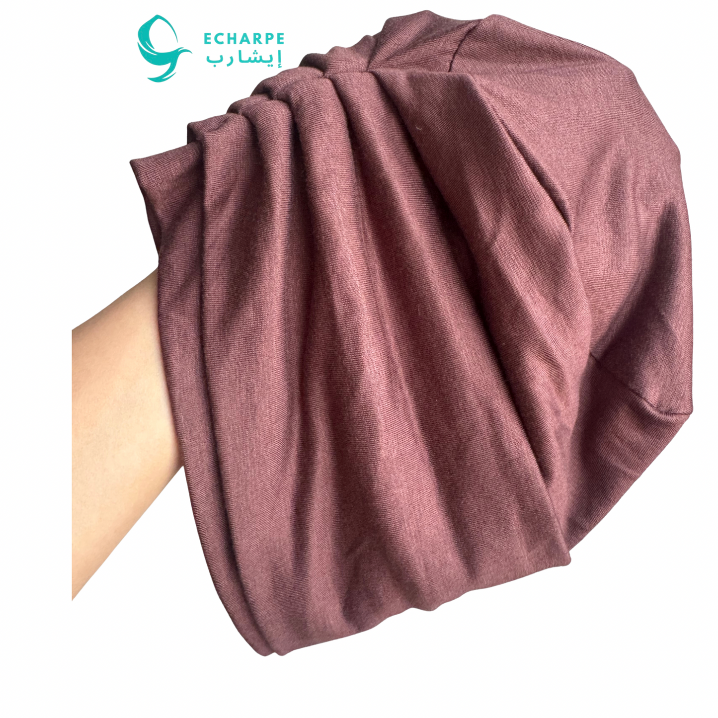 ECHARPE Tie-Back Turban Head Wrap – Soft Stretch & Adjustable
