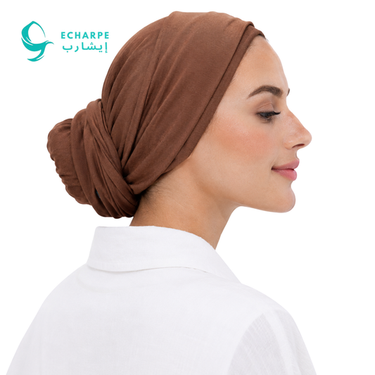 ECHARPE Ready Tie Turban – Soft Stretch
