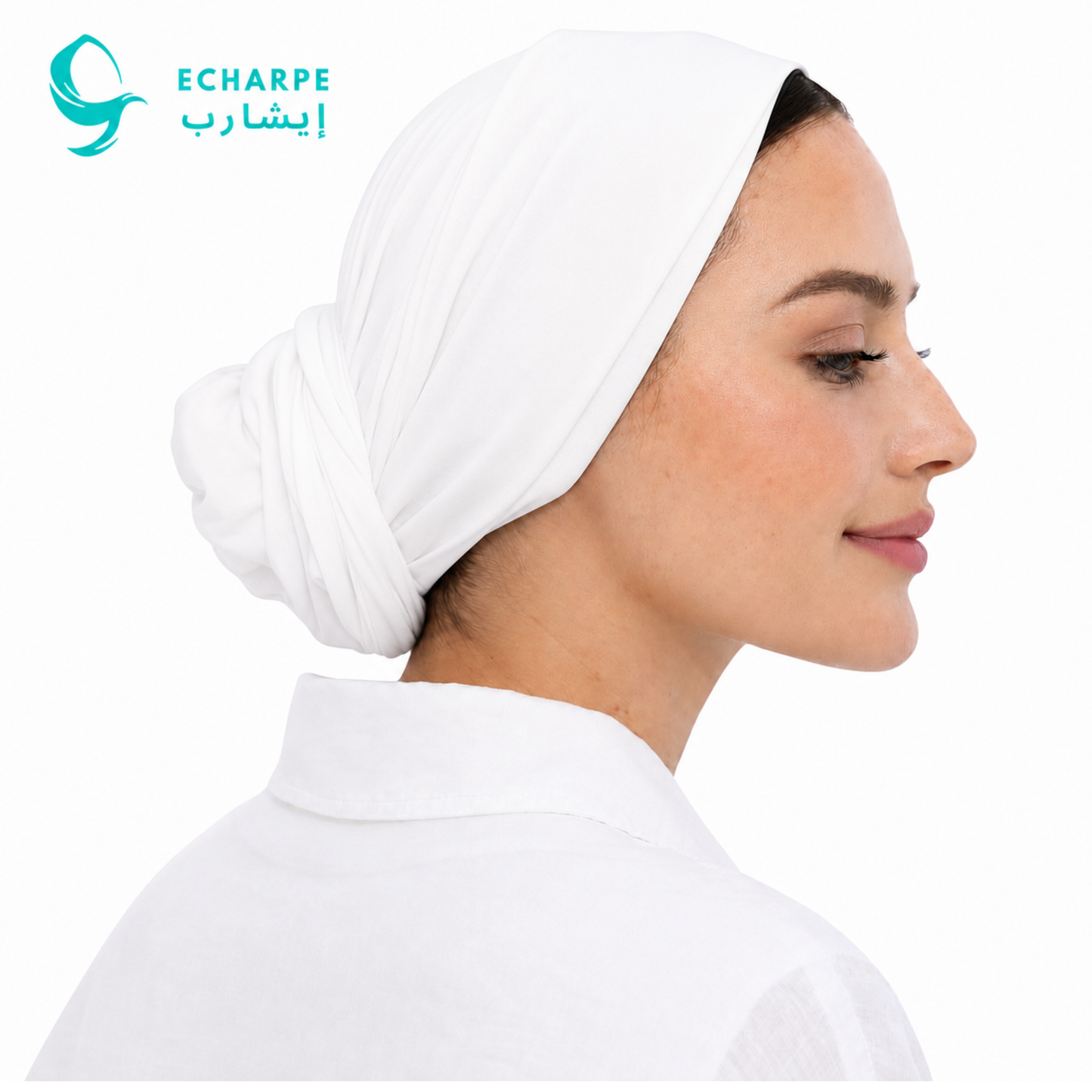 ECHARPE Ready Tie Turban – Soft Stretch