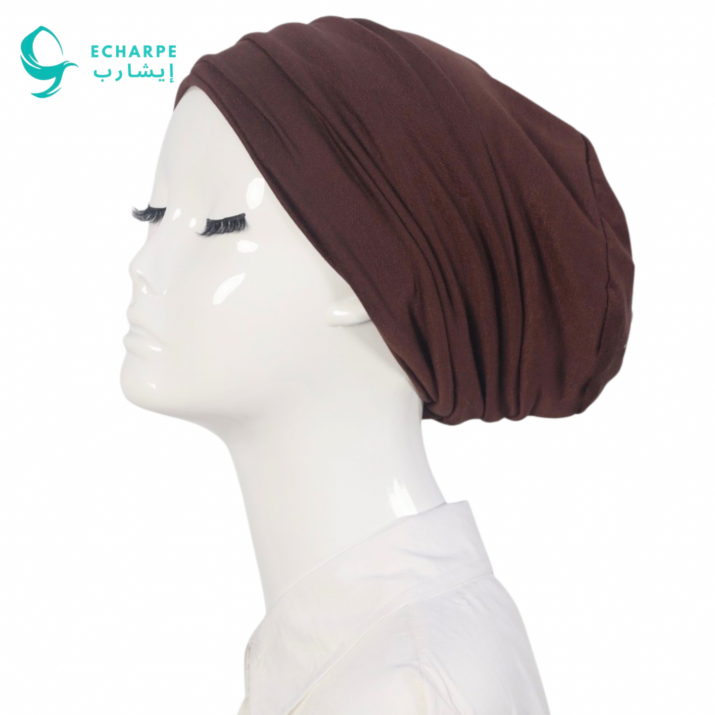 ECHARPE Tie-Back Turban Head Wrap – Soft Stretch & Adjustable