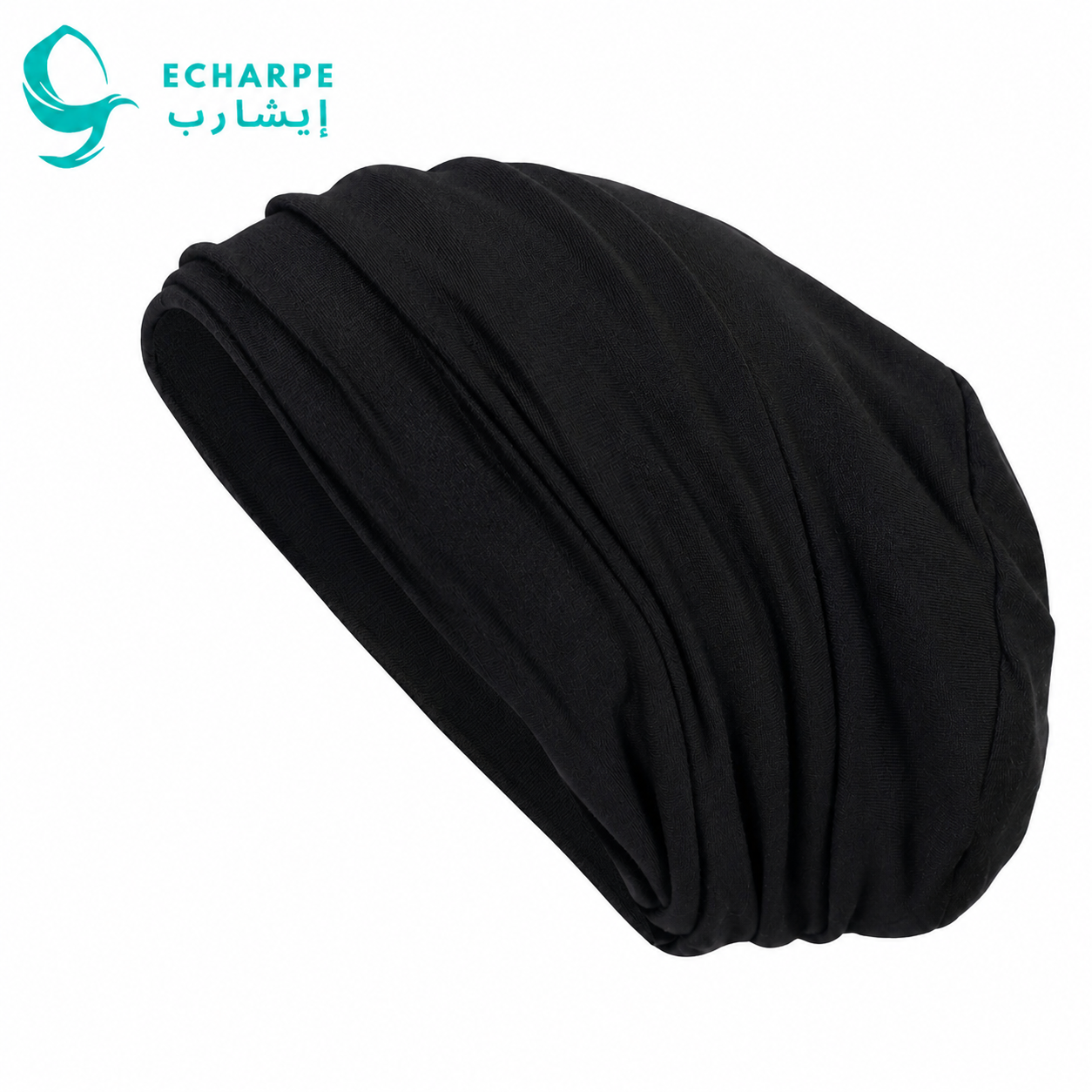 ECHARPE Tie-Back Turban Head Wrap – Soft Stretch & Adjustable