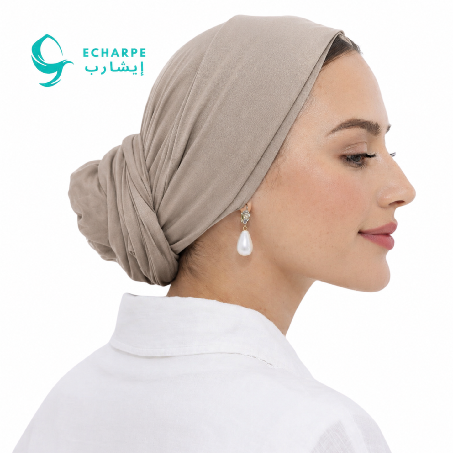 ECHARPE Ready Tie Turban – Soft Stretch