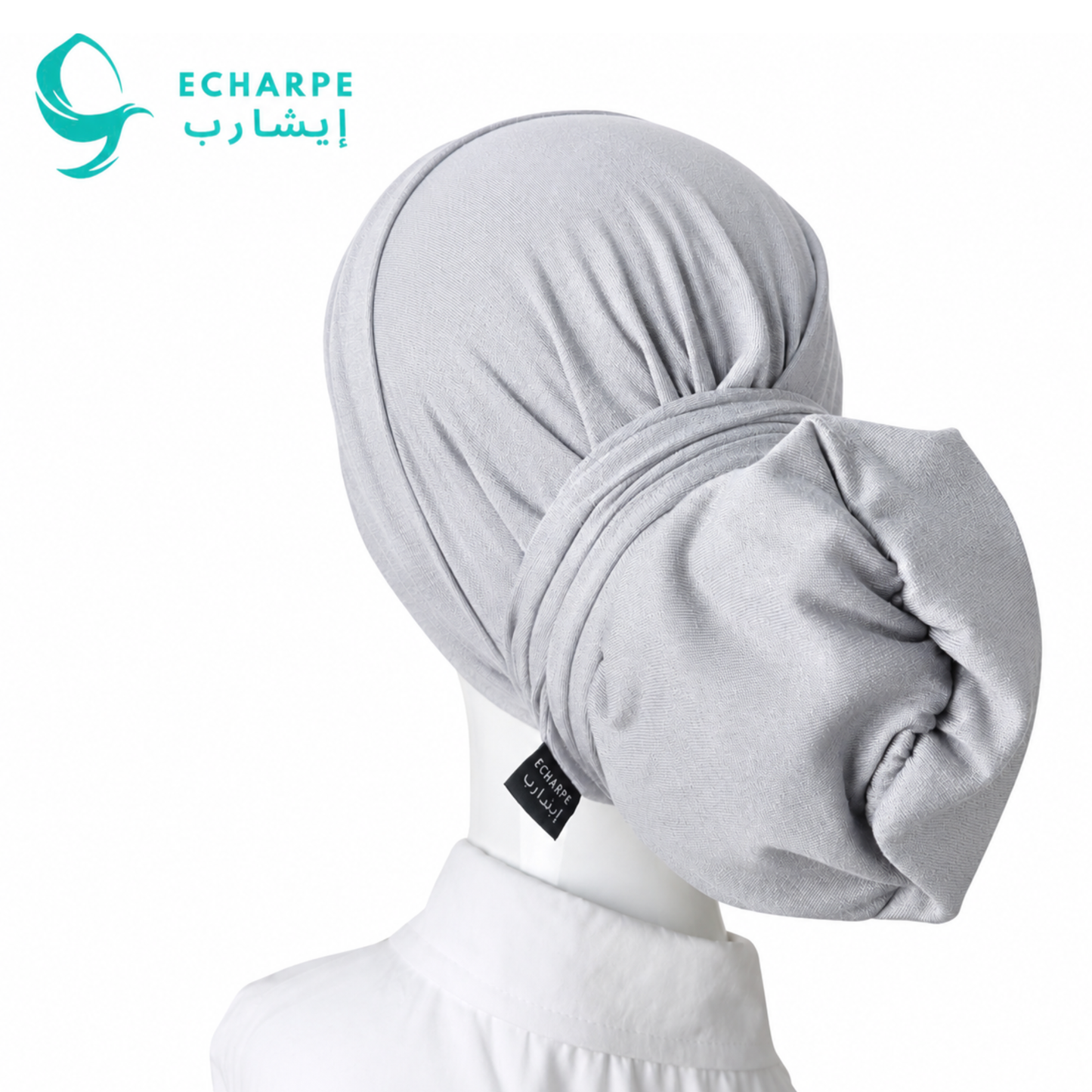 ECHARPE Ready Tie Turban – Soft Stretch