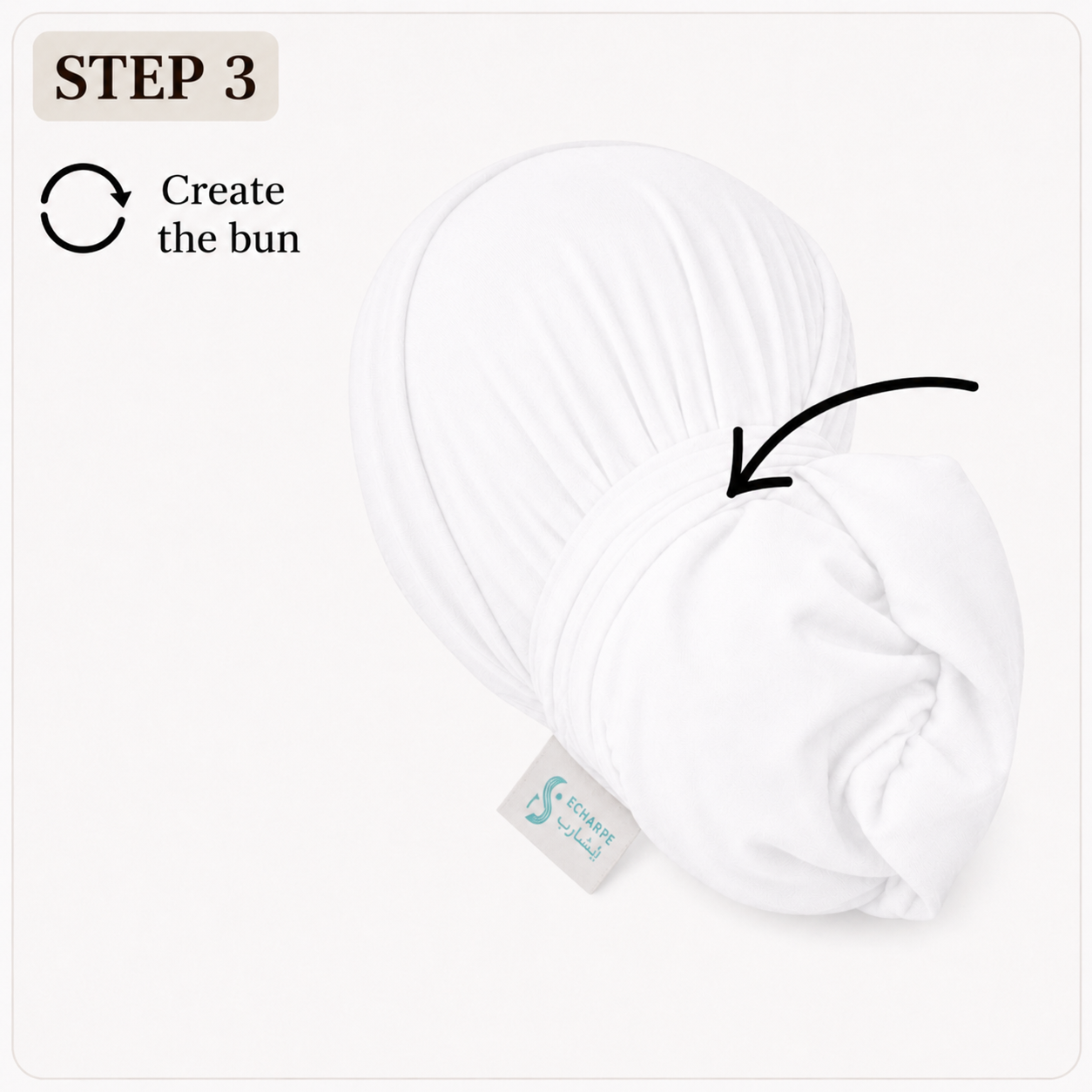 ECHARPE Ready Tie Turban – Soft Stretch