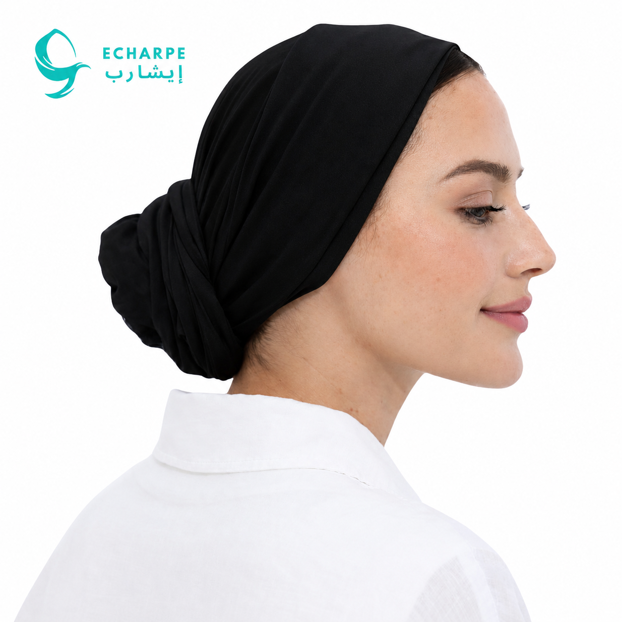 ECHARPE Ready Tie Turban – Soft Stretch