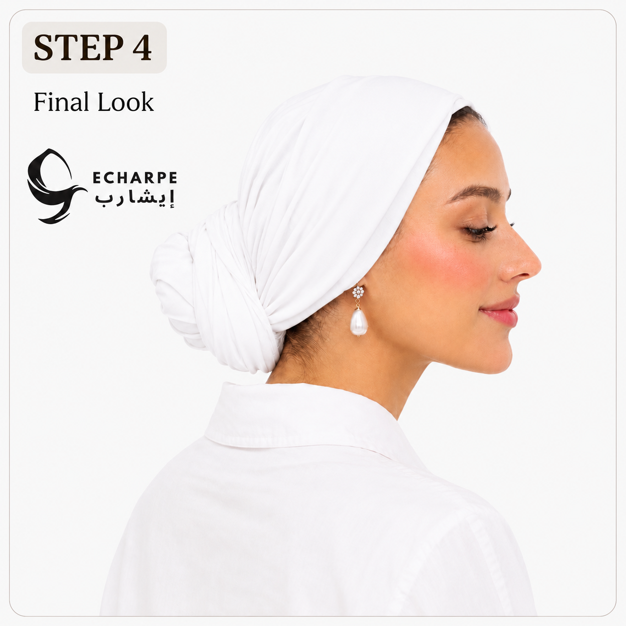 ECHARPE Ready Tie Turban – Soft Stretch