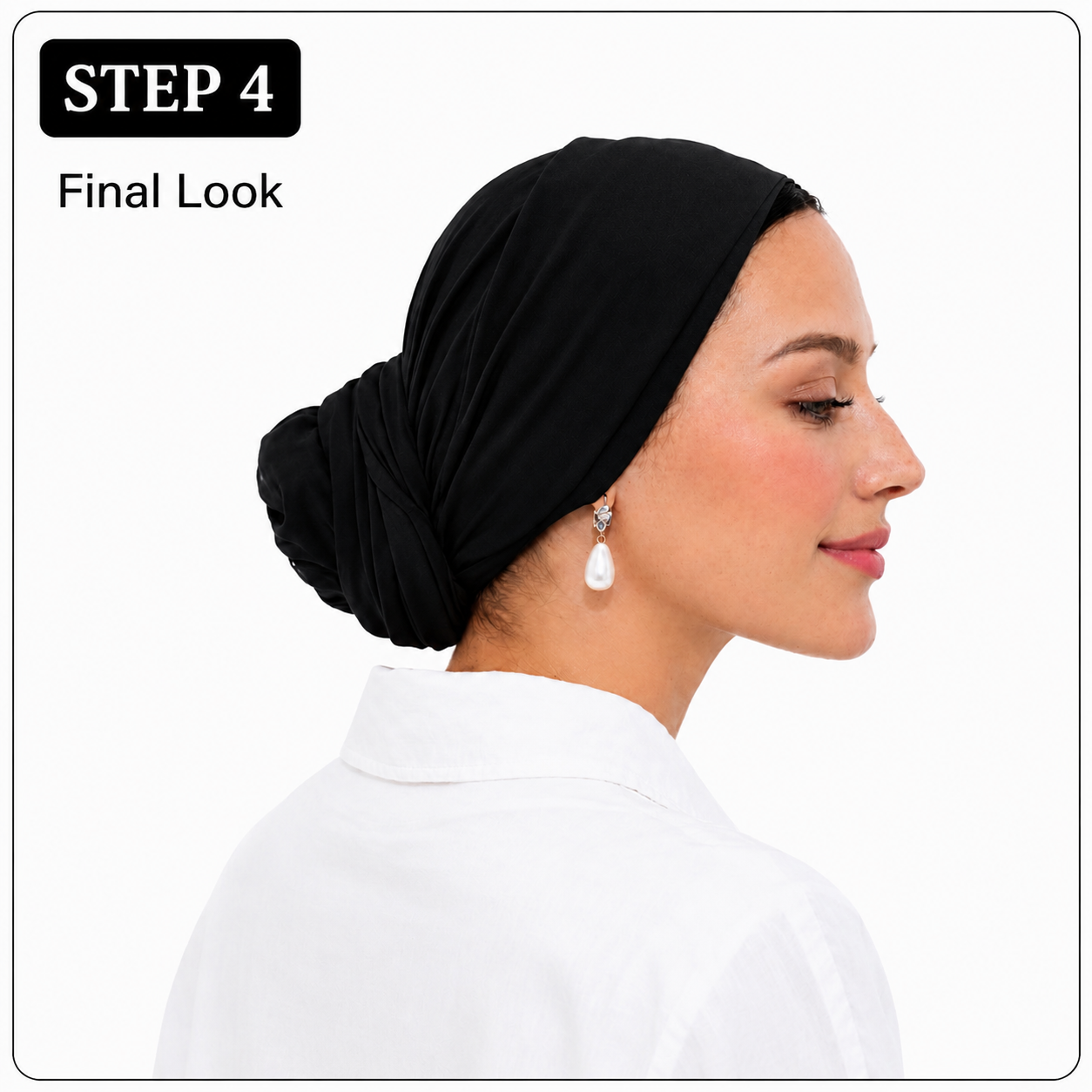 ECHARPE Ready Tie Turban – Soft Stretch