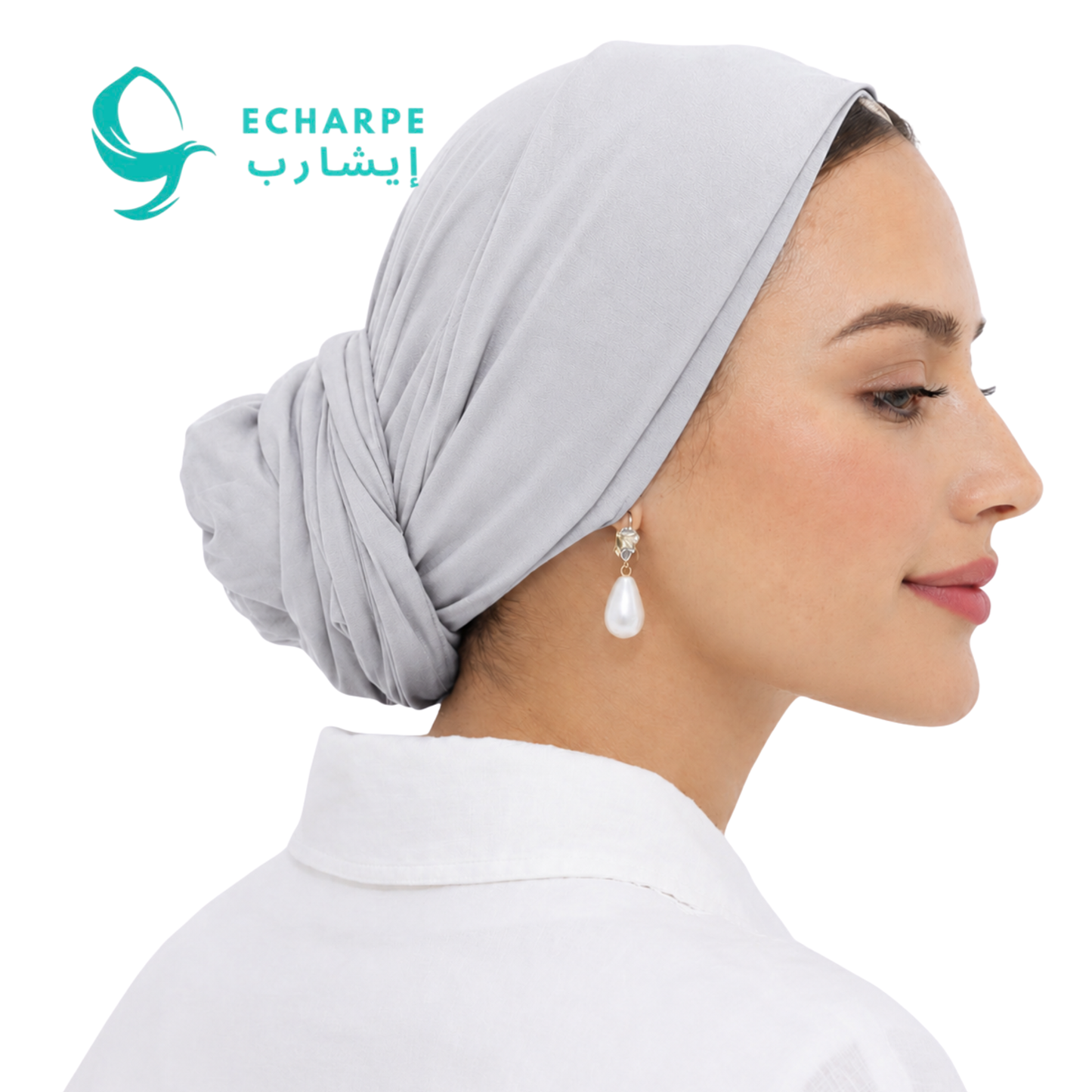 ECHARPE Ready Tie Turban – Soft Stretch