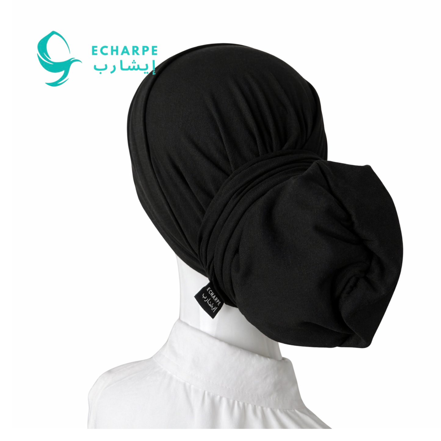 ECHARPE Ready Tie Turban – Soft Stretch