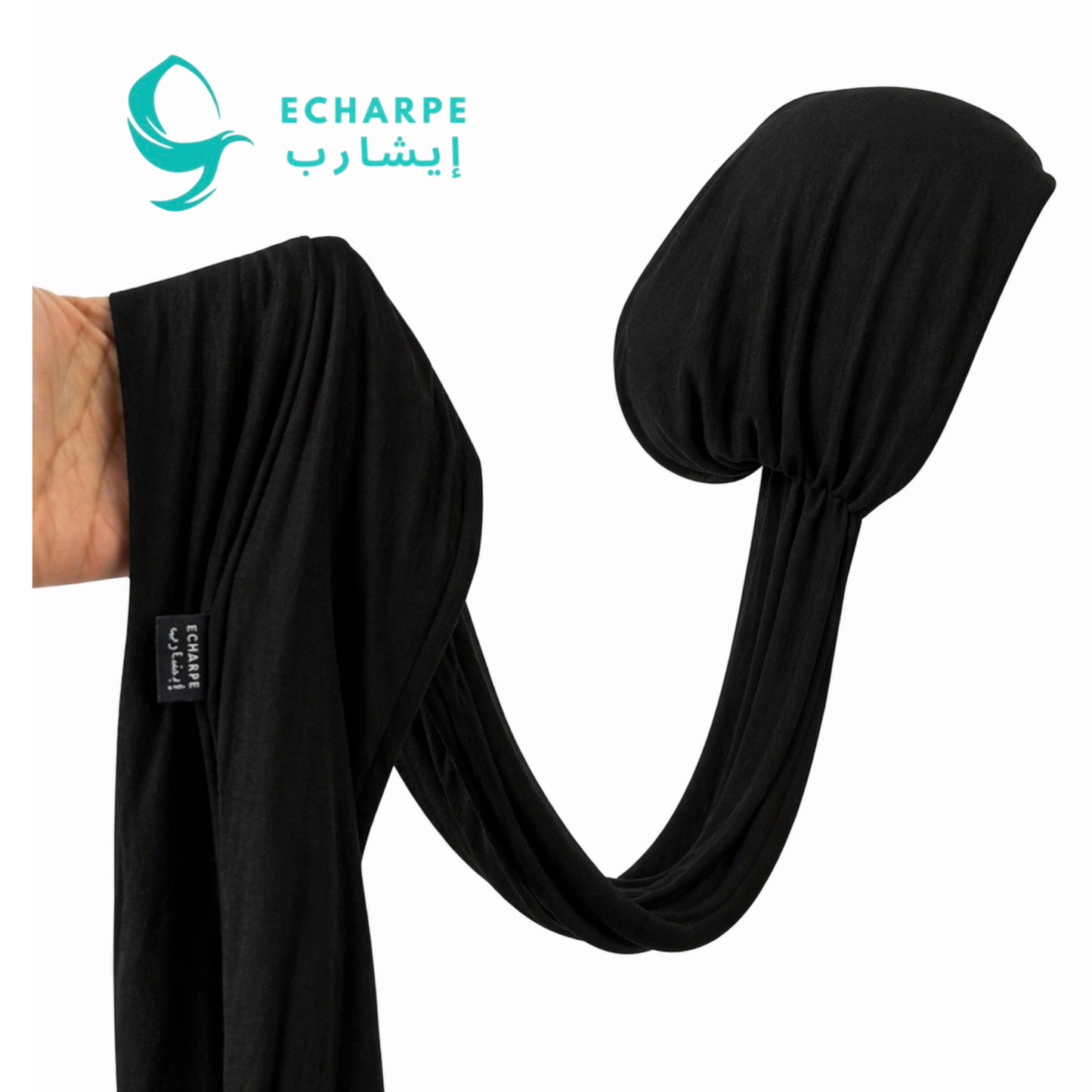 ECHARPE Ready Tie Turban – Soft Stretch