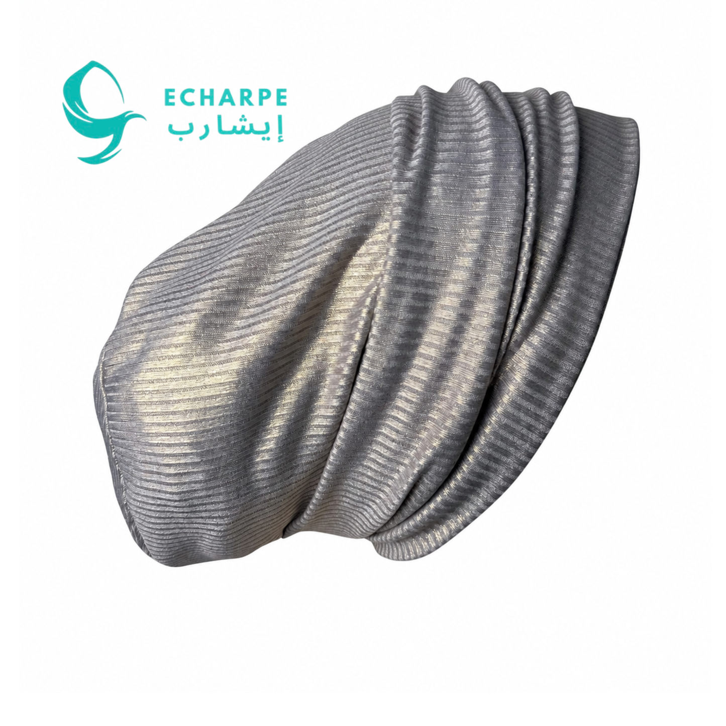 ECHARPE Metallic Turban – Elegant Ready-to-Wear Headwrap