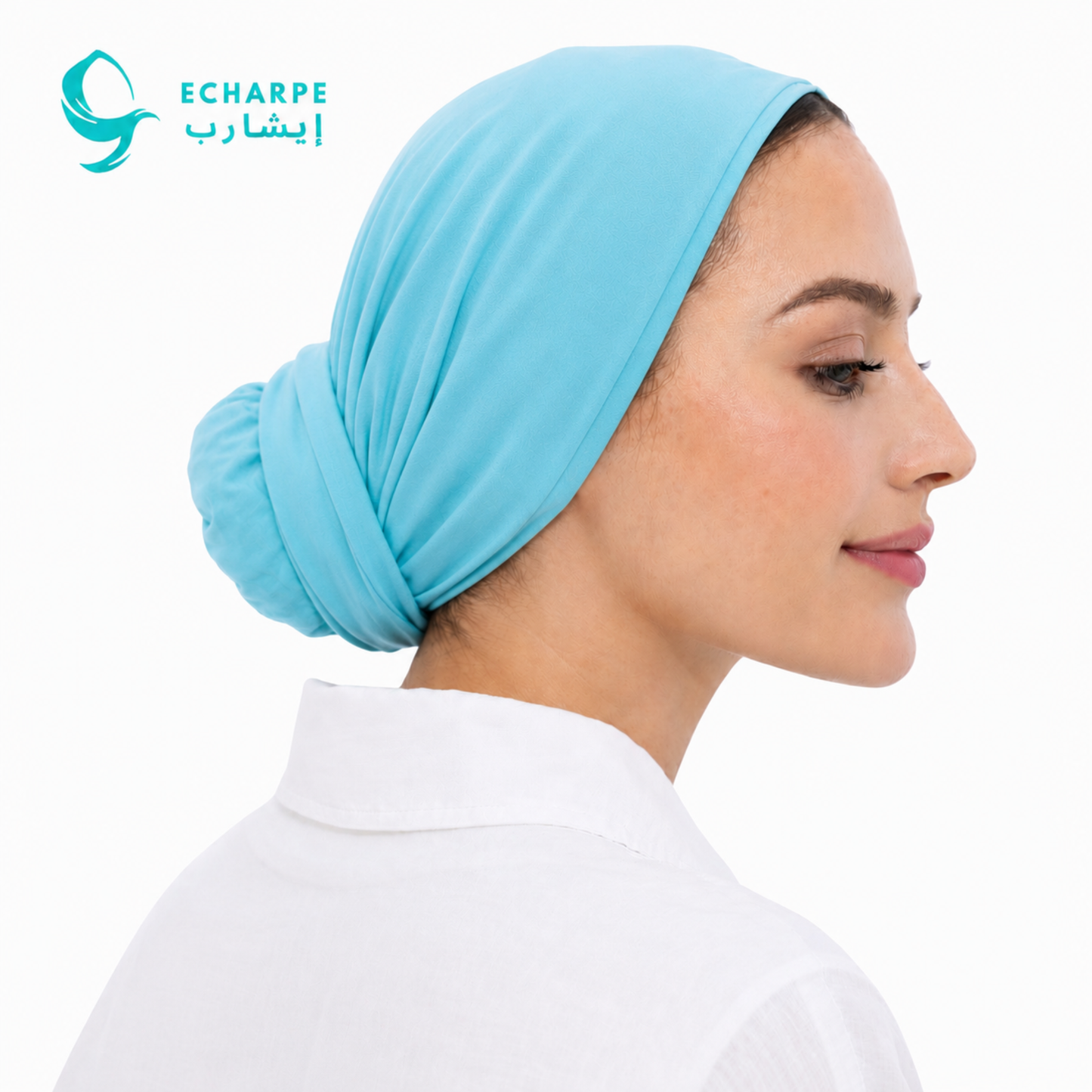 ECHARPE Ready Tie Turban – Soft Stretch