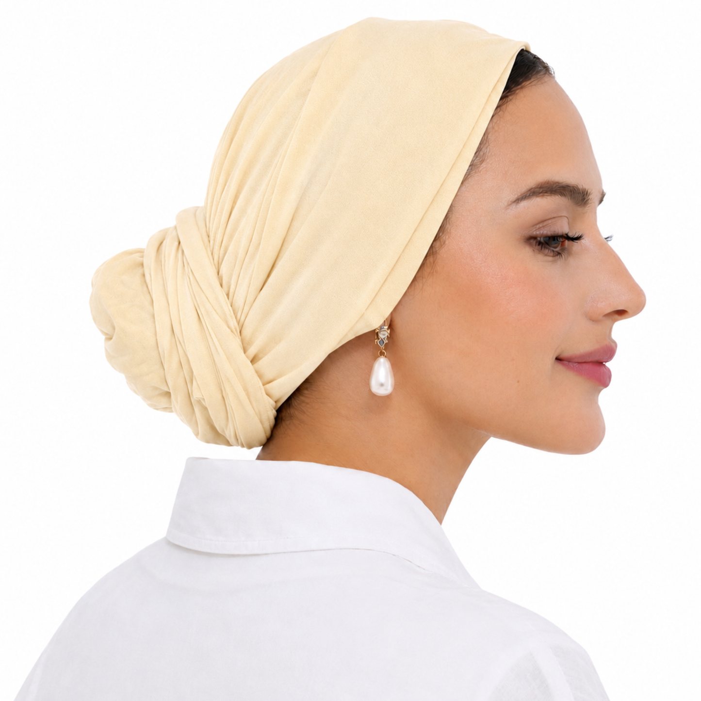 ECHARPE Ready Tie Turban – Soft Stretch
